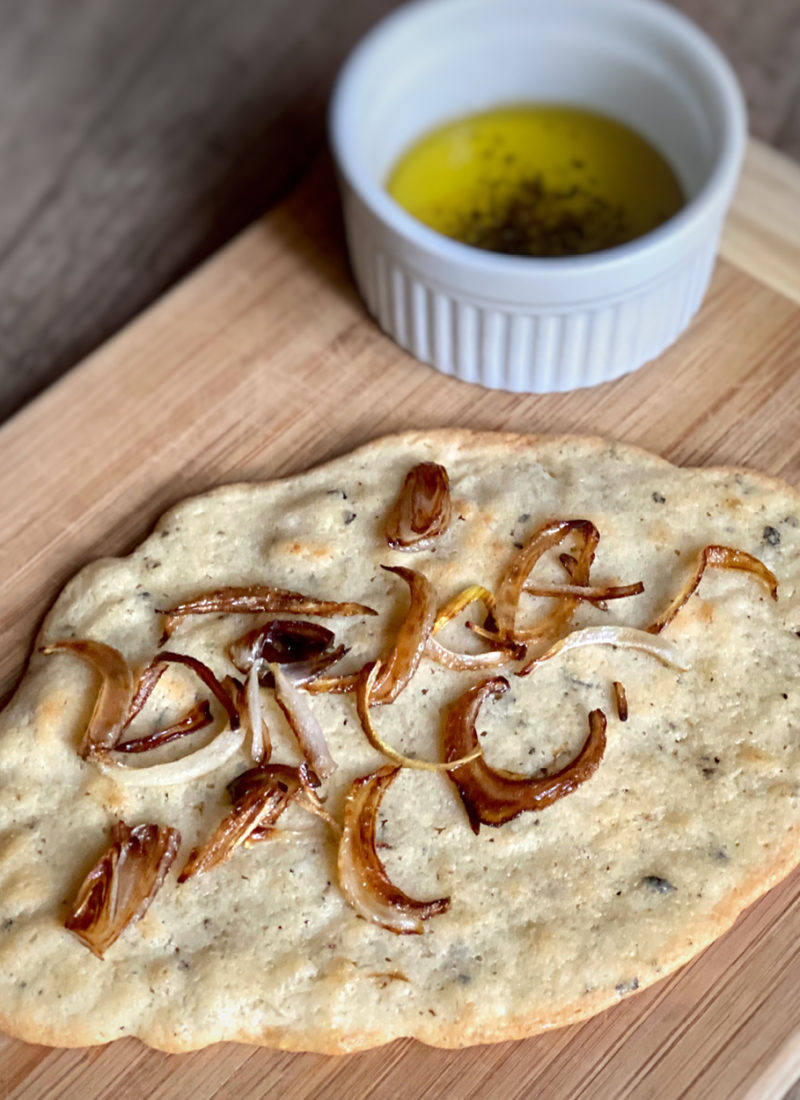 Paleo flatbread and pizza crust to the rescue!